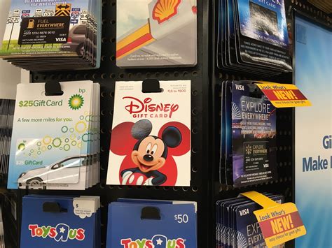 disney gift card savings